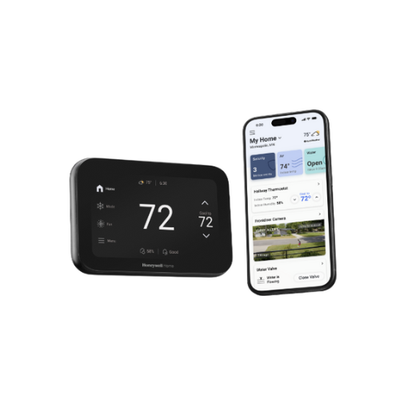 Honeywell Home ElitePRO S1200 Smart Thermostat, Black