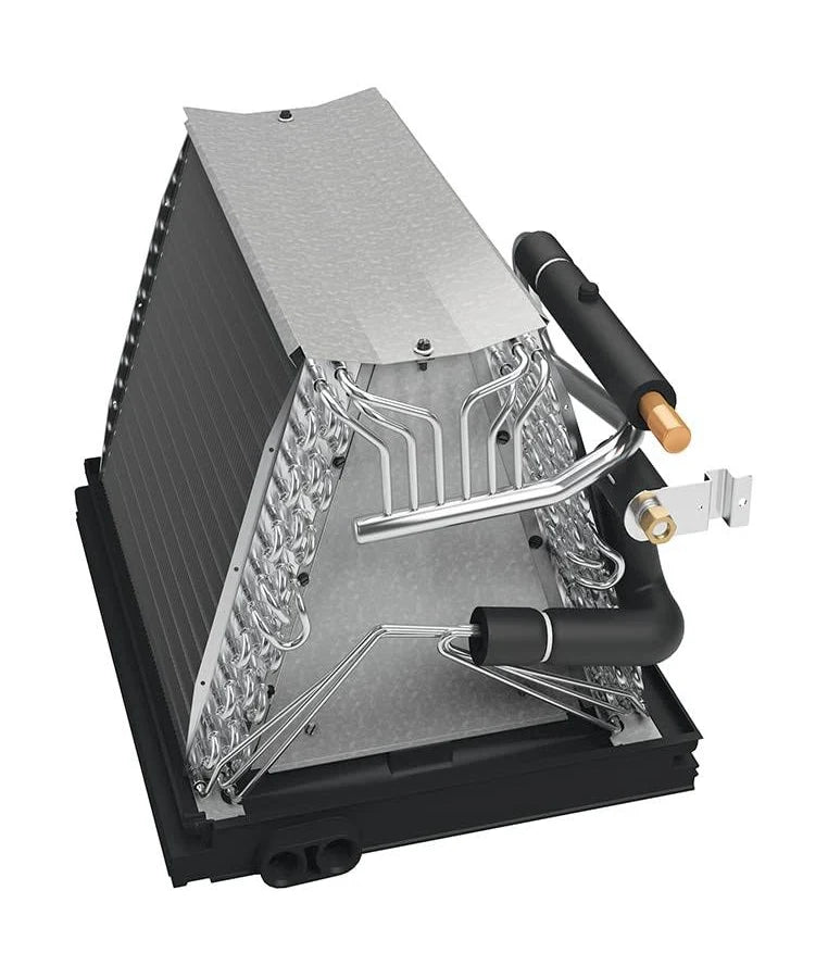 Goodman Uncased Air conditioner coil on a white background