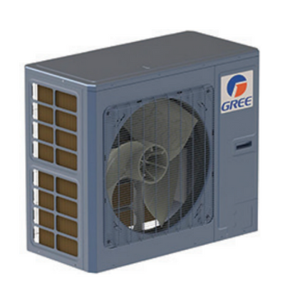 Air conditioning unit with Gree logo on a white background