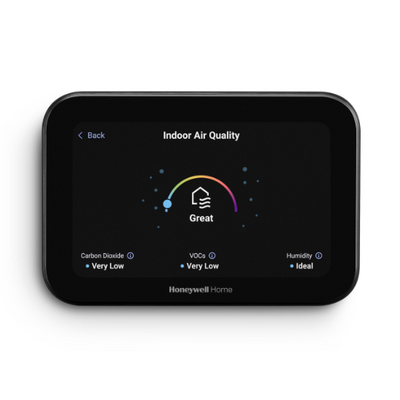 Honeywell Home ElitePRO S1200 Smart Thermostat, Black